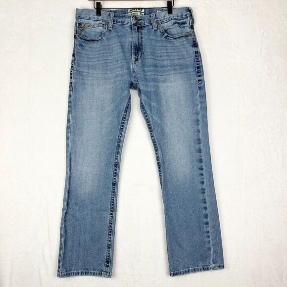 Ariat Mens M7 Rocker Stretch Stirling Stackable Straight Leg Jean Size 36x30 - Picture 1 of 6